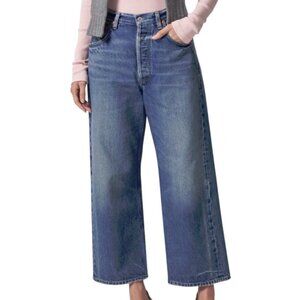 Citizens Of Humanity Blue Wide Leg Jeans